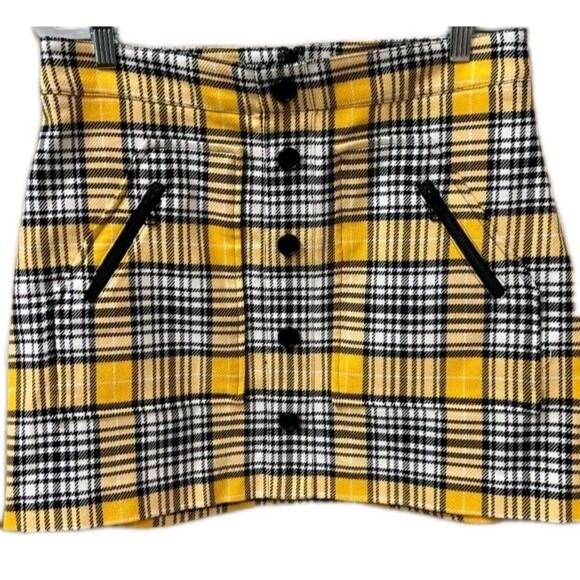 Veronica Beard Plaid Mini Skirt Clueless Cher Academia Preppy Library SZ 10 - Picture 3 of 16